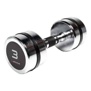 Real-Motion Αλτήρες Χρωμίου - Chromed Dumbbells 4Kg (362 49943)