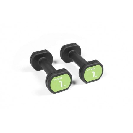 Real-Motion Rubber Dumbells 1Kg 