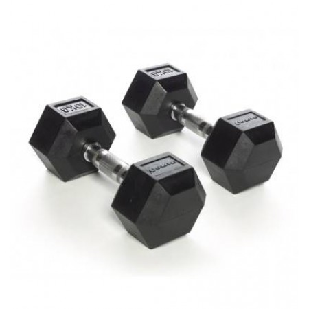 Real-Motion Αλτήρες Εξάγωνοι - Hex Dumbbells Ζεύγη 10Kg 