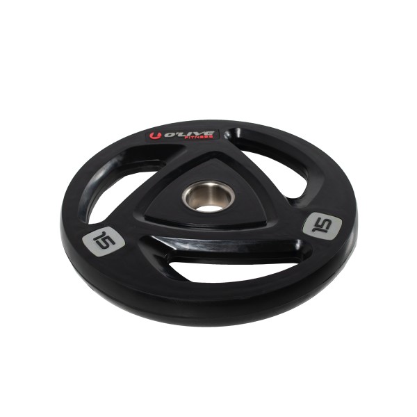 Real-Motion Ολυμπιακοί Δίσκοι - Olympic Rubber Weight Plates 15Kg (362 54952)