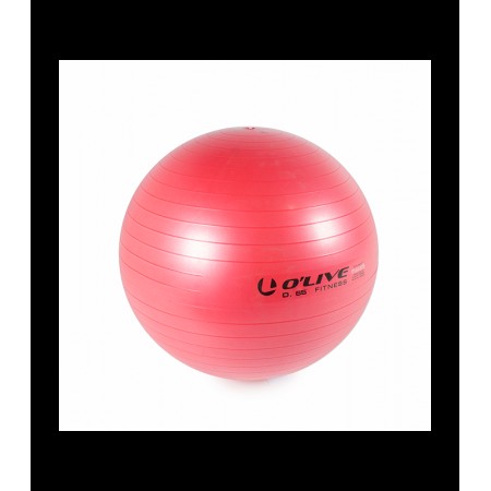 Real-Motion Μπάλα Fitness Ball 65Cm - Red 