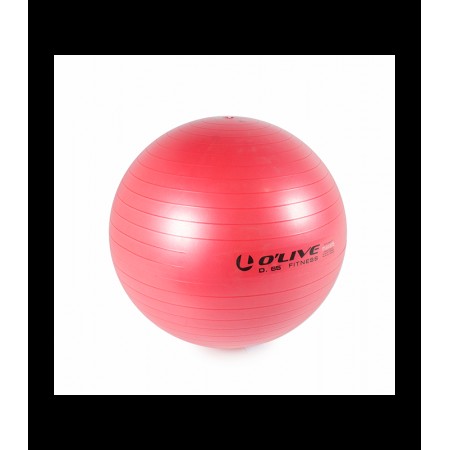 Real-Motion Μπάλα Fitness Ball 65Cm - Red 