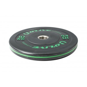 Real-Motion Ολυμπιακοί Δίσκοι Βαρών - Bumper Olympic Discs 10Kg (362 59052)