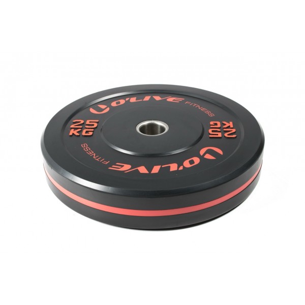 Real-Motion Ολυμπιακοί Δίσκοι Βαρών - Bumper Olympic Discs 25Kg (362 59055)