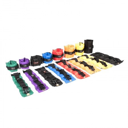 Real-Motion Βαράκια ’Κρων - Ankle Weights 2Kg - Black 