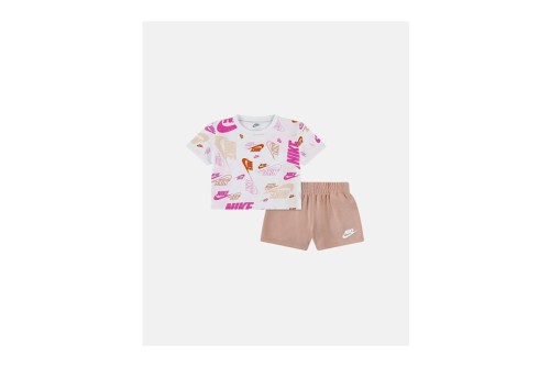 Nike Sportswear Allover Print Σετ T-Shirt Με Σορτς (36N043 N0K)