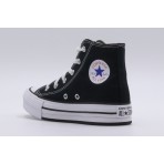 Converse Chuck Taylor All Star Eva Lift Hi Παπούτσια Μαύρα, Λευκά