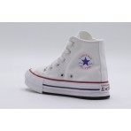 Converse Chuck Taylor All Star Eva Lift Hi Παπούτσια Λευκά