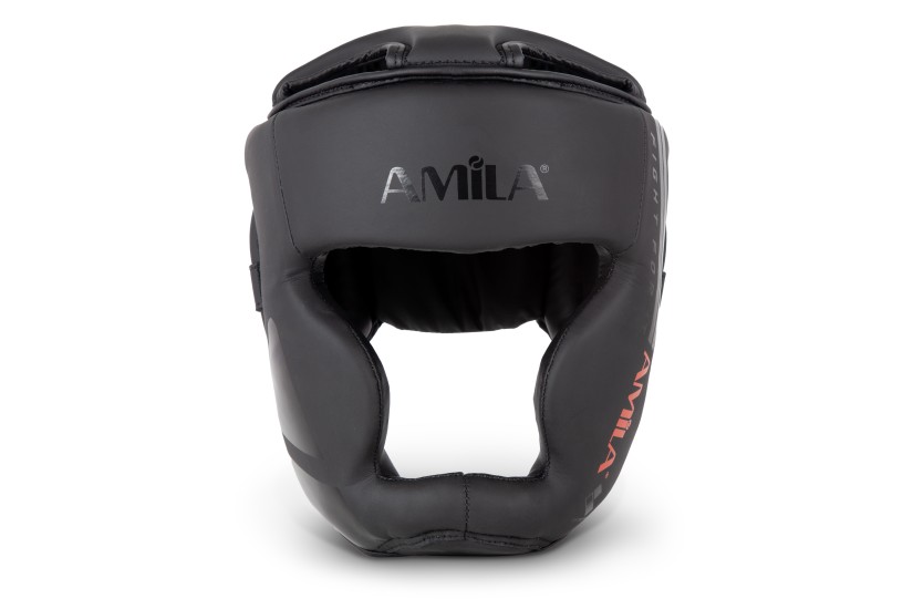 Amila Προστατευτική Κάσκα Πυγμαχίας Amila Kaos Large Μαύρη