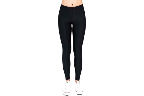 Pcp Jacqueline Γυαλιστερό Κολάν Μακρύ Γυναικείο (390110003-BLACK)