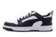 Puma Rebound V6 Low Ανδρικά Sneakers Μαύρα, Λευκά