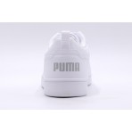 Puma Rebound V6 Low Ανδρικά Sneakers Λευκά