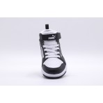 Puma Rebound V6 Mid Παιδικό Sneakers (393832 01)