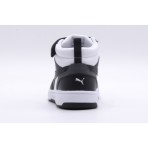 Puma Rebound V6 Mid Παιδικό Sneakers (393832 01)