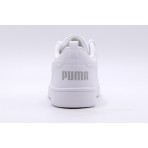 Puma Rebound V6 Low Παιδικά Sneakers Λευκά