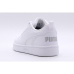 Puma Rebound V6 Low Παιδικά Sneakers Λευκά