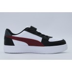 Puma Caven 2.0 Παιδικά Sneakers Μαύρα, Μπορντό, Λευκά