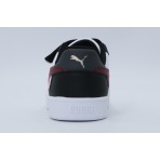 Puma Caven 2.0 Παιδικά Sneakers Μαύρα, Μπορντό, Λευκά