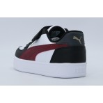 Puma Caven 2.0 Παιδικά Sneakers Μαύρα, Μπορντό, Λευκά