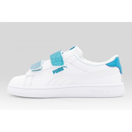 Puma Smash 3.0 L Glitter Velcro V Sneakers 