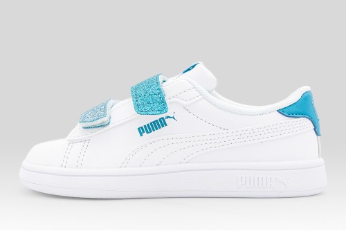 Puma Smash 3.0 L Glitter Velcro V Sneakers (395610 08)