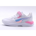 Puma X-Ray Speed Lite Βρεφικά Sneakers Λευκά, Ροζ, Φούξια, Σιέλ