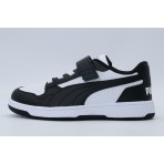 Puma Reb-L AC+ Παιδικά Sneakers Λευκά, Μαύρα