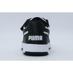 Puma Reb-L AC+ Παιδικά Sneakers Λευκά, Μαύρα