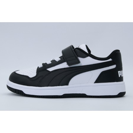 Puma Reb-L AC+ Παιδικά Sneakers Λευκά, Μαύρα