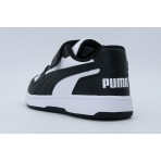 Puma Reb-L AC+ Παιδικά Sneakers Λευκά, Μαύρα
