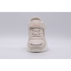 Fila Willington V Παιδικά Sneakers Μπεζ, Χρυσό, Ροζ, Λευκό