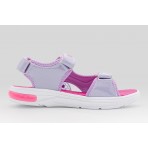 Fila Mermaid Velcro Lights Παιδικά Σανδάλια Λιλά, Διάφορα Χρώματα
