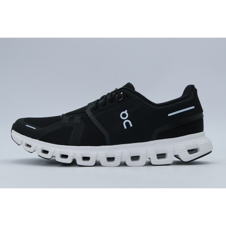 On Cloud 6 Sneakers Μαύρα, Λευκά