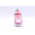 Fila Memory Motion 3 V Παιδικά Sneakers Ροζ, Λιλά, Βεραμάν, Λευκά