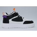 Fila Memory Ayo 4 V Παιδικά Sneakers Λευκά, Μαύρα, Πορτοκαλί, Μωβ