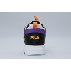Fila Memory Ayo 4 V Παιδικά Sneakers Λευκά, Μαύρα, Πορτοκαλί, Μωβ