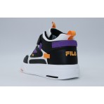 Fila Memory Ayo 4 V Παιδικά Sneakers Λευκά, Μαύρα, Πορτοκαλί, Μωβ