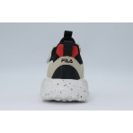 Fila Memory Space 3 V Παιδικά Sneakers Μπεζ, Μαύρα, Λευκά