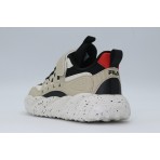 Fila Memory Space 3 V Παιδικά Sneakers Μπεζ, Μαύρα, Λευκά