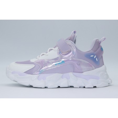 Fila Memory Musha 2 V Παιδικά Sneakers Λευκά, Λιλά