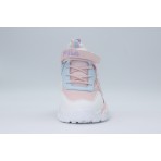 Fila Memory Musha 2 V Παιδικά Sneakers Ροζ, Λευκά, Σιέλ