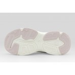 Fila Space 4 Memory Velcro Παιδικά Sneakers Λευκά, Μωβ, Σιέλ