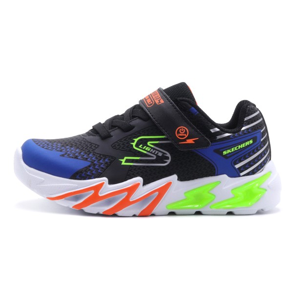 Skechers Flex-Glow Bolt Sneakers (400138L-BKBL)