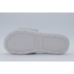 Puma Karmen Puffy Aqua Metallics Παντόφλες Ασημί, Γκρι Ανοιχτό