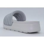 Puma Karmen Puffy Aqua Metallics Παντόφλες Ασημί, Γκρι Ανοιχτό