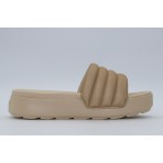 Puma Karmen Puffy Aqua Metallics Παντόφλες Χρυσές, Μπεζ