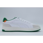 Puma Court Classico Sport Ανδρικά Sneakers Λευκά, Πράσινα, Μπεζ