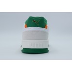 Puma Court Classico Sport Ανδρικά Sneakers Λευκά, Πράσινα, Μπεζ