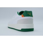 Puma Court Classico Sport Ανδρικά Sneakers Λευκά, Πράσινα, Μπεζ