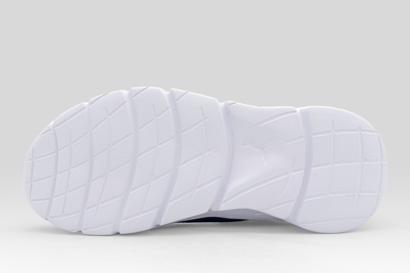 Puma Flexfocus Modern Παιδικά Sneakers Μπλε Σκούρο, Πορτοκαλί, Λευκά